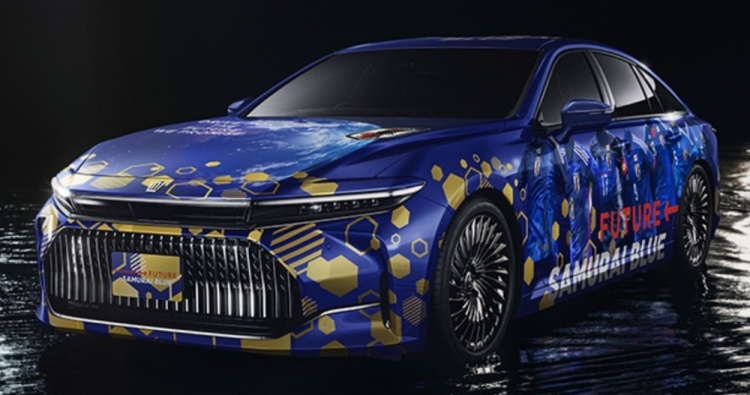 與車企聯(lián)動(dòng)，日本足協(xié)與豐田汽車共同打造日本國家隊(duì)特別車型